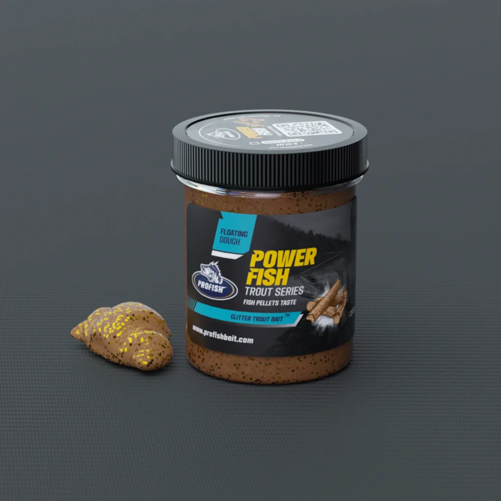 Power Fish ® Glitter Trout Bait Fish Pellets Taste