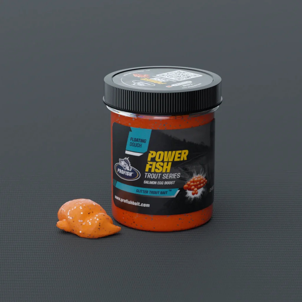 Power Fish ® Glitter Trout Bait Salmon egg Boost